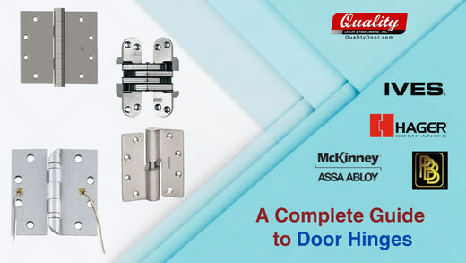 A Complete Guide to Door Hinges: Choosing the Right Door Hinge for your Facility