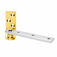 Rixson 127 3/4-LTP Center Hung Side Jamb Attached Pivot, Less Top Pivot, US3-605 Bright Brass