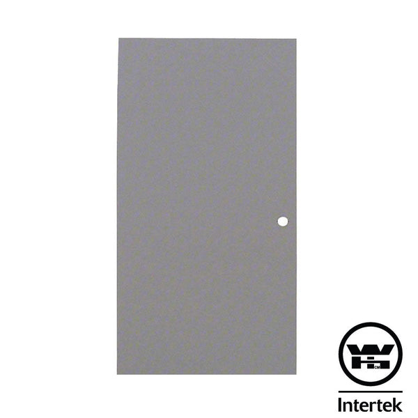 Commercial Flush Steel Door - 3-4 x 7-0 18 Gauge Polystyrene Core