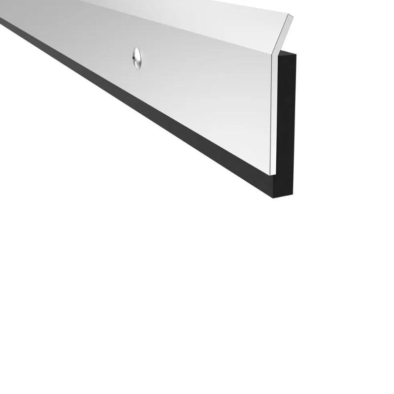 Pemko 315SSR Stainless Steel Door Bottom Sweep, #4 Finish, 36" Length
