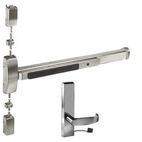 Sargent 12-8774-G-ETL-96-24V-US32D Surface Vertical Rod (12) Fire Rated Exit Device