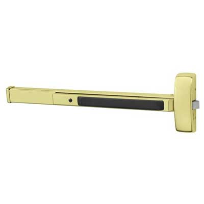 Sargent 8888-G Rim Exit Device, Multi-Function, Wide Style Push Pad, Exit Only, 43"-48" Bar, Field Reversible, Grade 1, Non-Handed