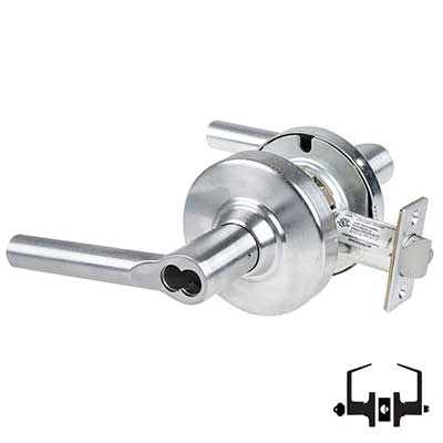 Schlage ALX53B-BRW-626 Entrance Cylindrical Lock