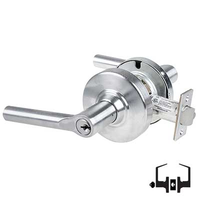 Schlage ALX80P6-BRW-626 Storeroom Cylindrical Lock