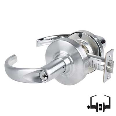 Schlage ALX80P6-SPA-626 Storeroom Cylindrical Lock