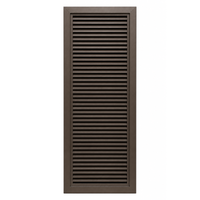 Air Louvers 800A1-BZ Metal Door Louver with Inverted "Y" Blades Self-attaching, Powder Coat Bronze Finish