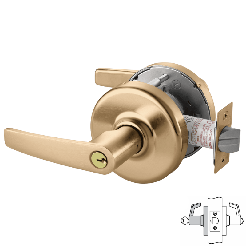 Corbin Russwin CLX3351-AZD Cylindrical Lock, Entrance Or Office Functi
