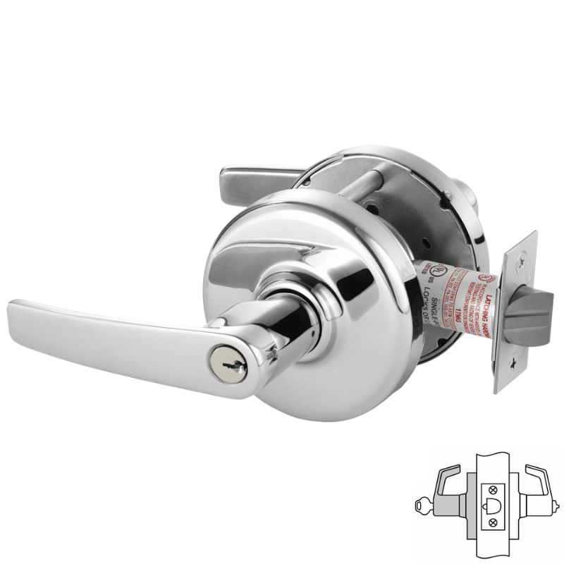 LOCK DOWN コルニエ Corbin Russwin CLX3351-AZD Cylindrical Lock, Entrance Or Office Functi