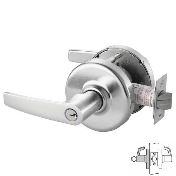 Corbin Russwin CLX3357-AZD Cylindrical Lock, Storeroom or Closet Funct