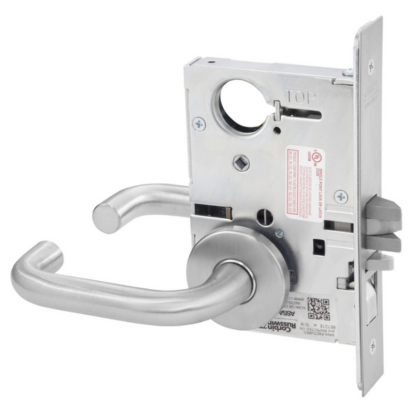 Corbin Russwin ML2051-LWA-LC Entrance or Office Mortise Lock, Lustra L