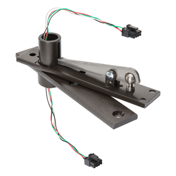 Rixson EH340-8W-626 Electrified Center Hung Top Pivot, 8 Wires, Satin Chrome Finish
