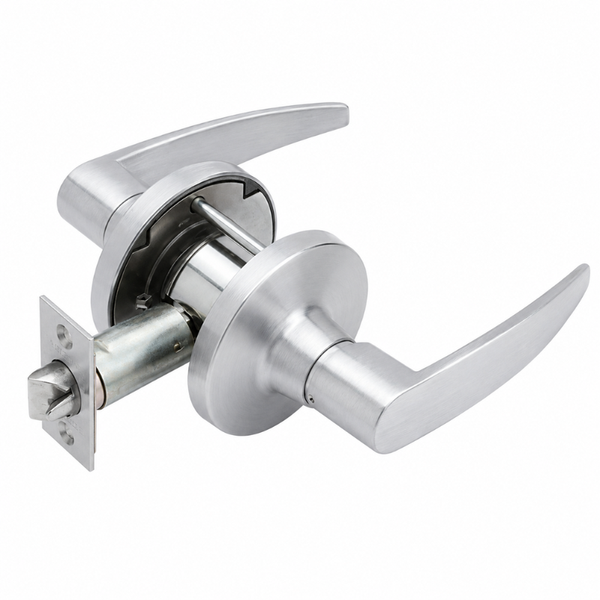 Falcon T101S-A-626 Cylindrical Lock Passage/Closet Function, Avalon Lever, Satin Chrome