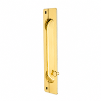 IVES LG1-US3 Narrow Lock Guard With Security Pin, 3" Wide x 11-1/2" High, 12 Gauge