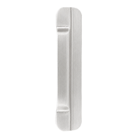 IVES LG13 US32D satin stainless steel lock guard, 1 1/2" x 7", 12 gauge, rounded ends
