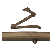 LCN 1450-HEDA-690 surface mounted door closer, dark bronze finish, extra duty hold open double lever arm