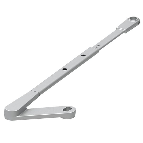 LCN 4010T-3077DE-689 Double Egress Arm, Left Hand, For 4010T Series Surface Door Closer, Aluminum