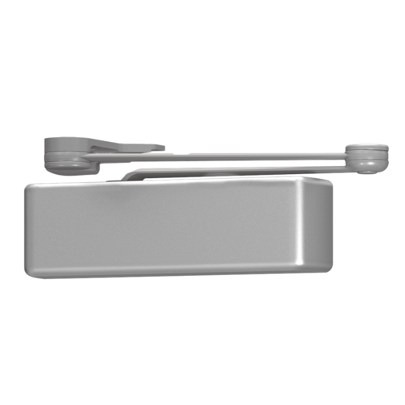 LCN 4040XP-SCUSH-TBSRT 689 aluminum surface door closer with Spring Cush-N-Stop arm