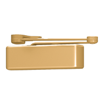 LCN 4040XP-SCUSH-TBSRT 696 surface door closer with Spring Cush-N-Stop arm, satin bronze finish