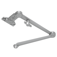 LCN 4110-3049CNS-689 aluminum hold open Cush-N-Stop arm for 4110 Series door closer, non-handed