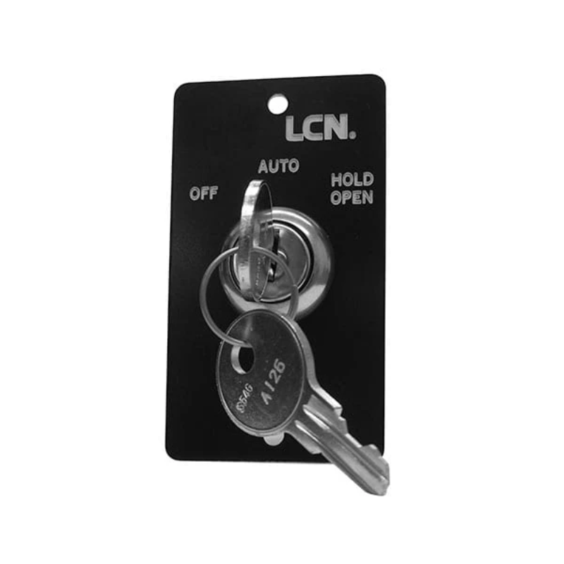 LCN 8310-806K-719 Switch, Key, 3 Position ON/Off Used With Senior Swing, Benchmark Or 4630/6440 Operators