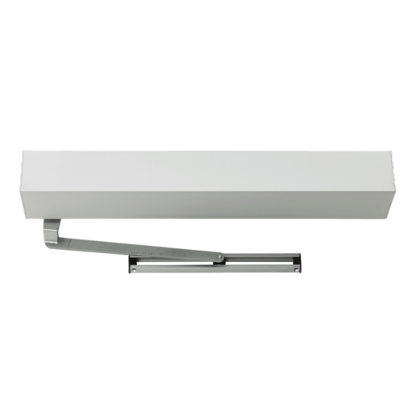 LCN 9531-STD-42-LH-628 Surface Mounted Low Energy Electromechanical Senior Swing Door Operator, Pull Side Mounted, Satin Aluminum Clear Anodized Finish