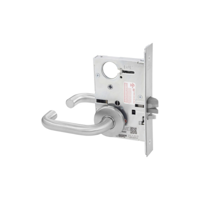 Corbin Russwin ML2057-LWA-LC Storeroom or Closet Mortise Lock, Lustra