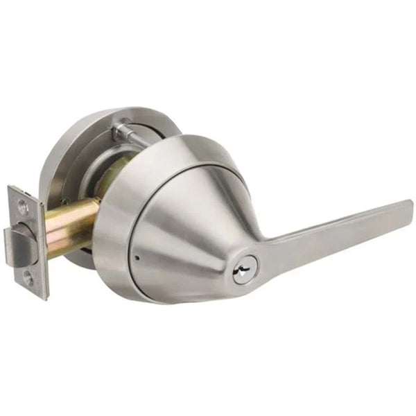 Marks USA 195SSSB/32D Anti-Ligature Lever Communicating Classroom Lockset, Schlage "C" Keyway, Keyed Random, [2] Keys, US32D Satin Stainless Steel