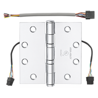 McKinney TA2714-4-1/2x4-1/2-CC8 Electrified Full Mortise Standard Weight Bearing Hinge, [8] Wires With Concealed Circuit