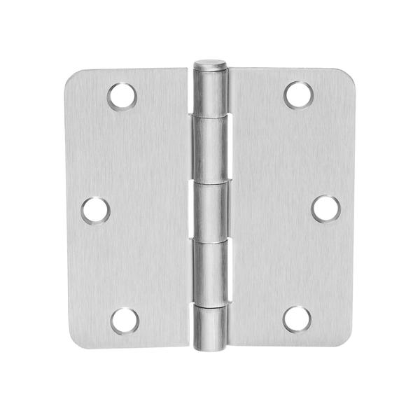 McKinney 1414-3-1/2x3-1/2-US26D Specialty Light Weight Plain Bearing Hinge, Five Knuckle, 626 Satin Chrome Finish