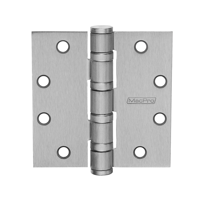 McKinney MPB68-5x4-1/2 Full Mortise MacPro Standard Weight Ball Bearing Hinge, Five Knuckle