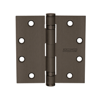McKinney MPB79-4-1/2x4 Full Mortise MacPro Heavy Weight Ball Bearing Hinge, Five Knuckle