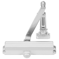 Norton 1601H-WSP surface door closer, pull side tri mount, friction hold open, white finish