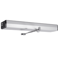 Norton 5231-689 low energy door operator, aluminum finish, surface mount with double lever arm