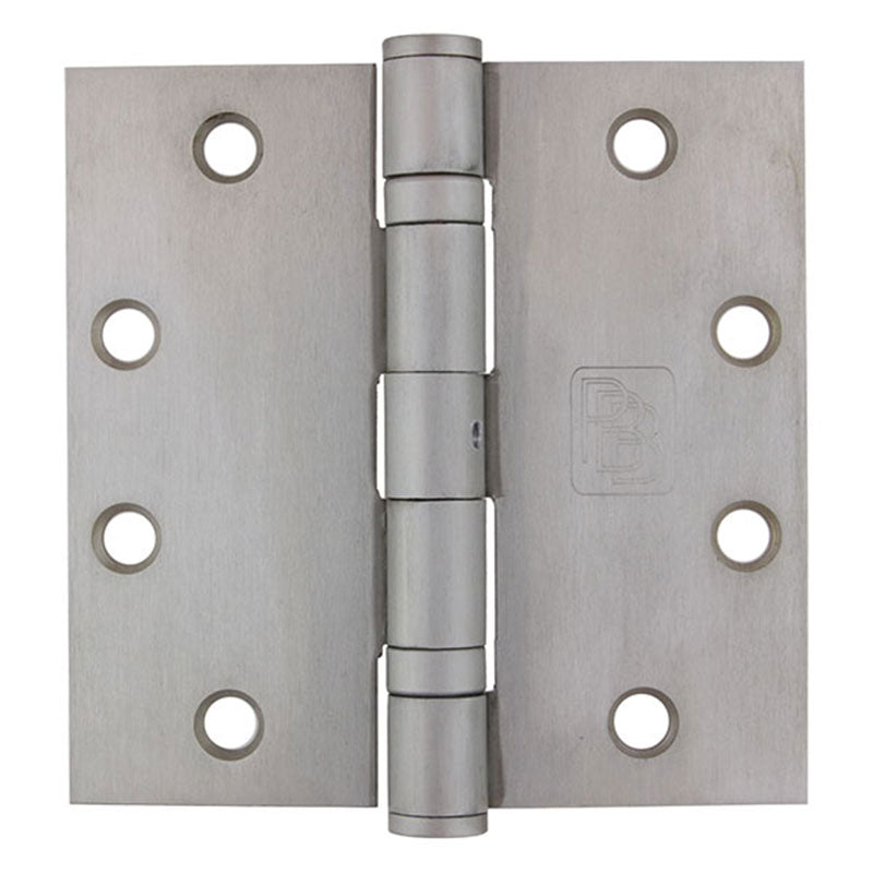 PBB BB81 4-1/2" x 4-1/2" US26D Ball Bearing Hinge 5-Knuckle Full Mortise Standard Weight