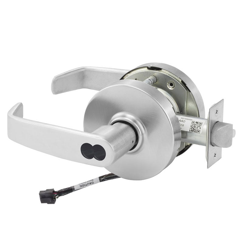 Sargent 70-RX-10XG04-LL US26D satin chrome storeroom cylindrical lever lock, request to exit, SFIC less core