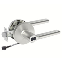 Sargent 70-RX-10XG04-LMD US26D satin chrome storeroom cylindrical lock, request to exit, LMD lever, SFIC less core