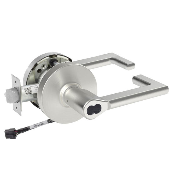 Sargent 70-RX-10XG04-LND US26D storeroom cylindrical lock, satin chrome, request to exit, LND lever, less core