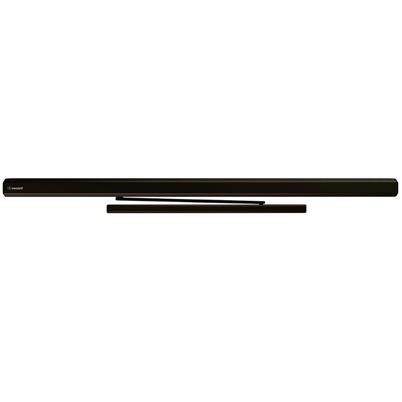 Record HA7-200 slim low energy door operator with arm, dark bronze finish