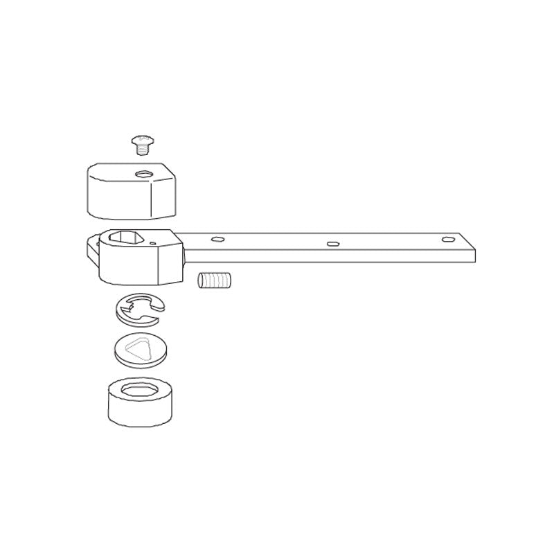 Rixson 252060R-626 Floor Closer Bottom Arm Package