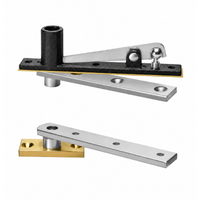 Rixson 128-3/4 Center Hung Pivot Top And Bottom Set, For Doors Weighing Up To 250 LBS, Non Handed