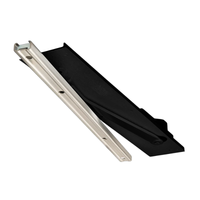 Rixson PH91N-693 overhead concealed door closer, single acting offset hung, non-hold open with dress cover plate