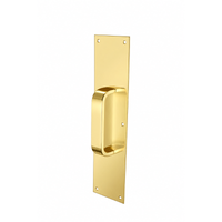 Rockwood 123 X 70C Pull Plate, 8" CTC Pull On 4" x 16" Plate