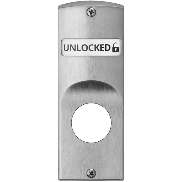 Sargent SA192-US26D Retrofit Status indicators For 8200/7800 Series Sectional Trim, Mounted Inside Door, Satin Chrome