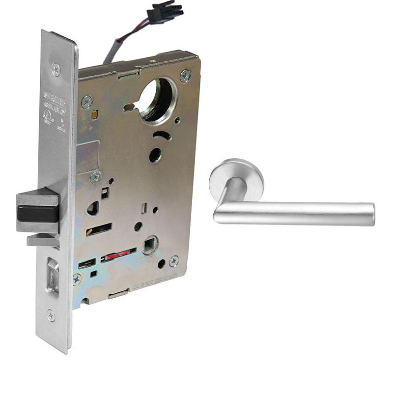 Sargent RX-LC-8204-24V-LNMI-US26 Storeroom 24V Electrified Mortise Lock