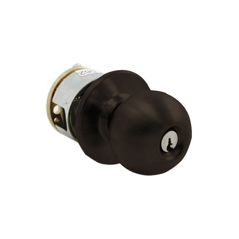 Sargent 28-C-OB-US10BE  Entrance Function Knob Exit Device Trim