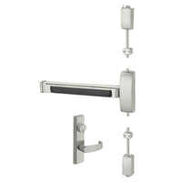 Sargent 56-12-8713-E-ETL-84-US32D Fire Rated Surface Vertical Rod Exit Device