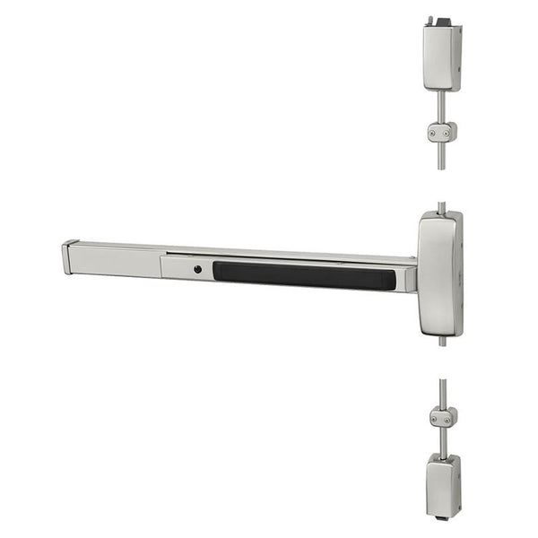 Sargent 56-8706F-84-US32D Storeroom Surface Vertical Rod Exit Device