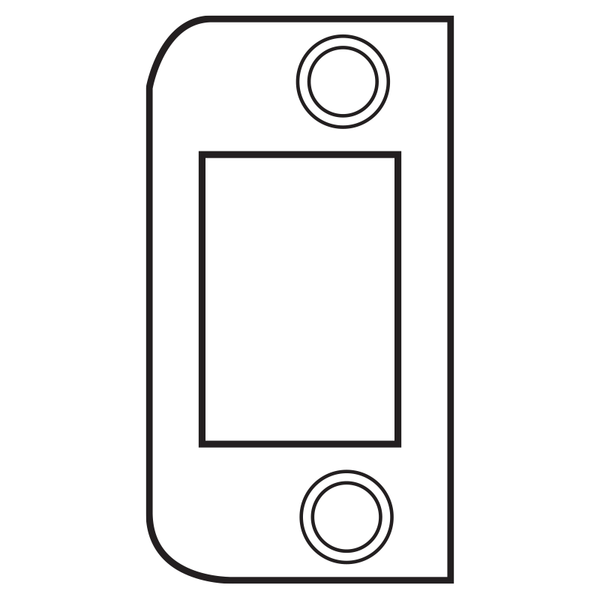 Sargent 658 BLACK Strike Alternative for 8500 Series Exit Devices