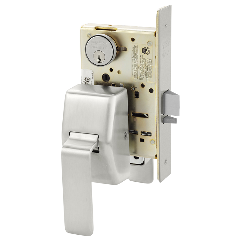 Sargent 7817-PT-US32D Asylum or Institutional Mortise Lock Push Pull Trim