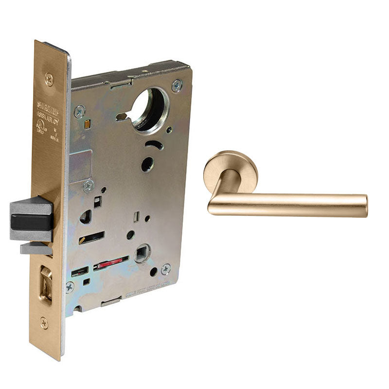 Sargent 8265-LNMI-US10 Privacy Bedroom or Bath Mortise Lock